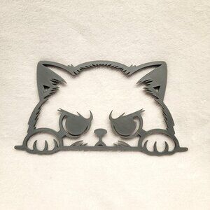 Grumpy Kitty wall art